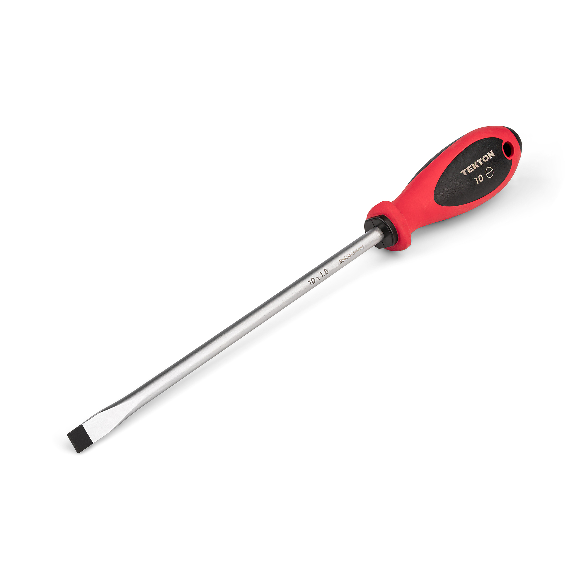 TEKTON 10 mm Slotted Screwdriver (8 in. Shank) | DWS01420